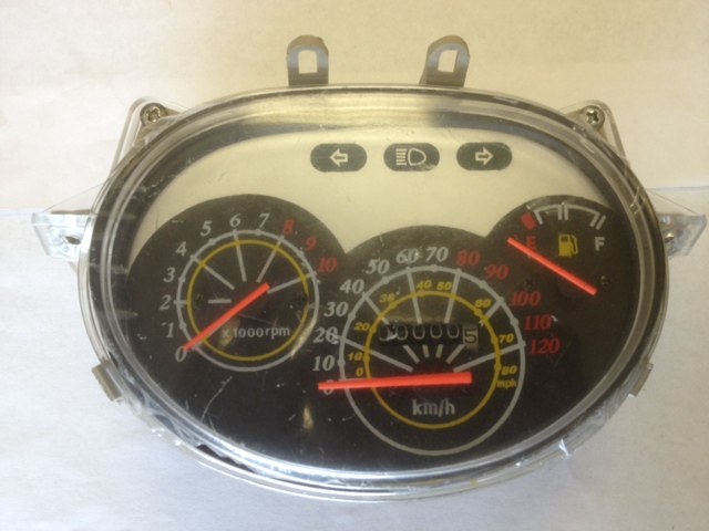 Speedometer Assembly w/Tachometer MT-2 Scooter-888